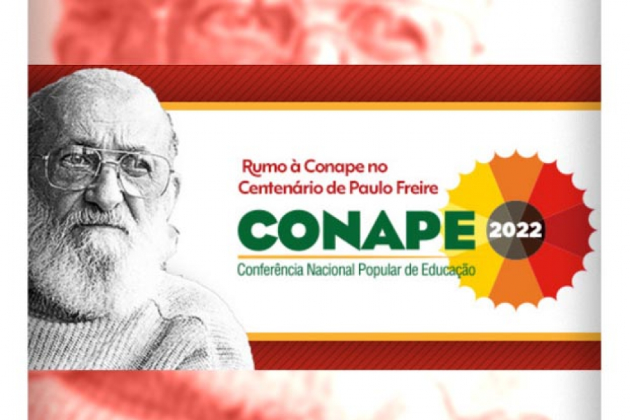 Foto do Cartaz/banner chamando para o Conape 2022