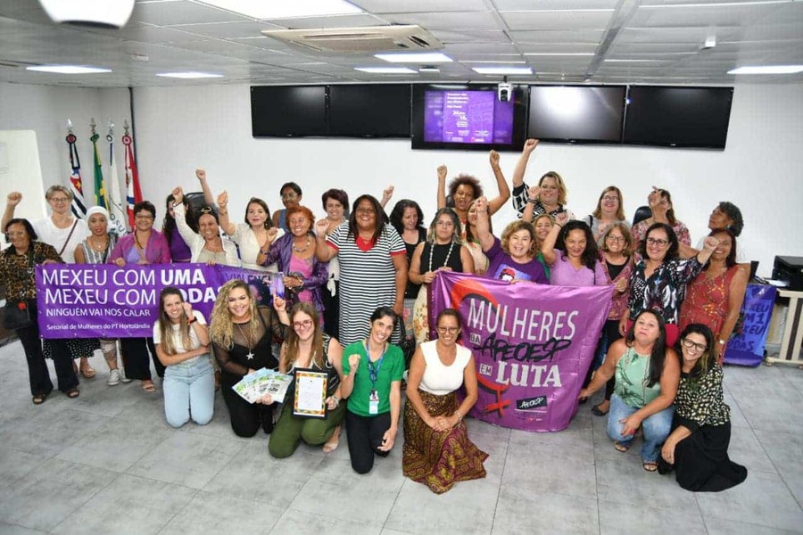 Foto das participantes do Encontro Estadual das Procuradorias das Mulheres