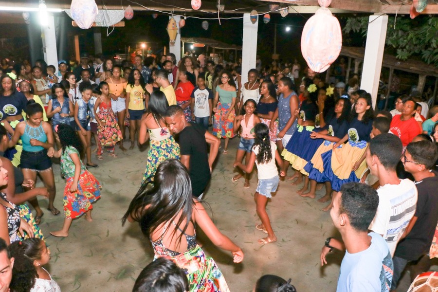 Imagem da festa Coco de Roda dos Quilombolas Ipiranga, na Paraíba