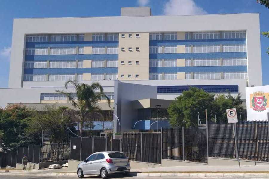 Foto da fachada do Hospital da Brasilândia