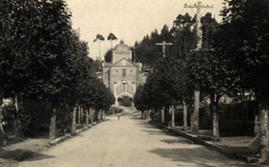 Vista da Igreja do Tremembé em 1926