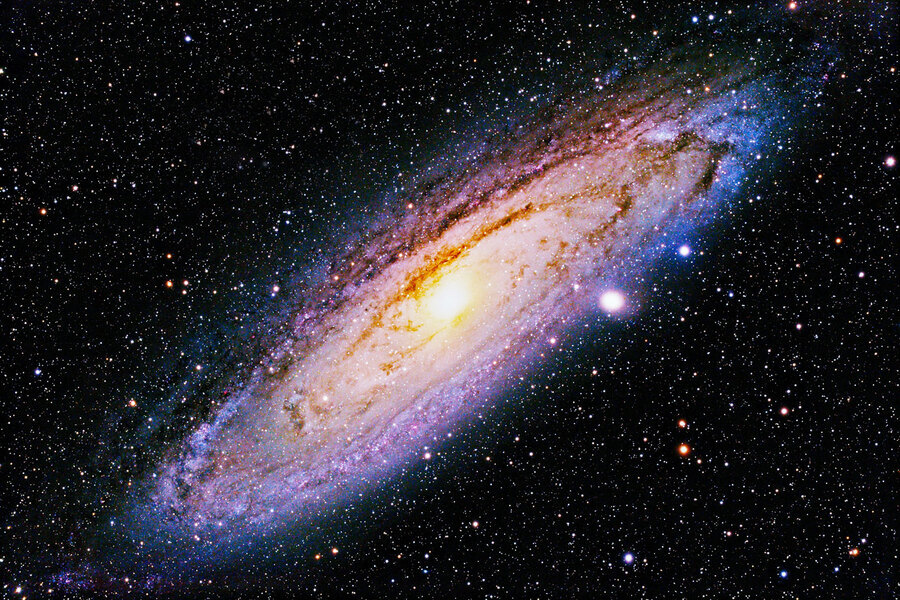 Foto ilustrativa da Via Láctea